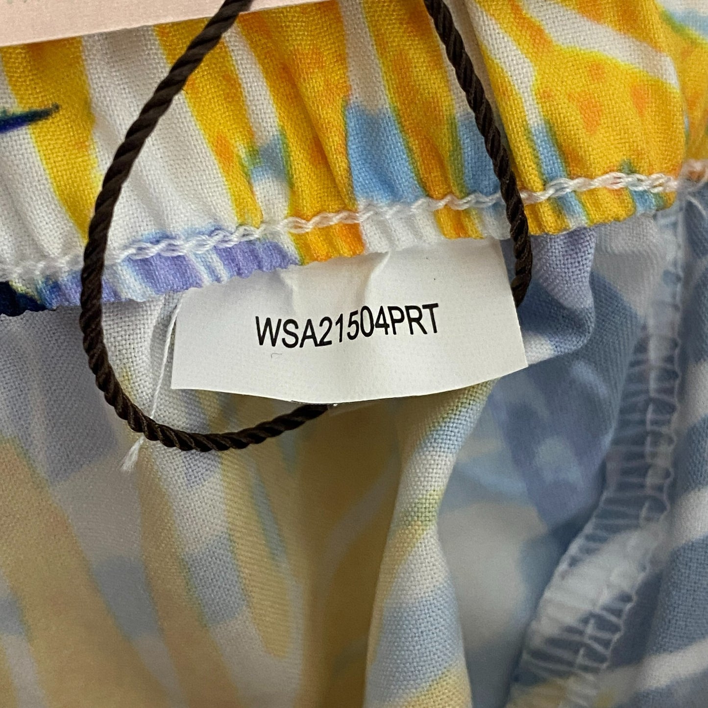 Calia Women's Tulip Hem Board Short Watercolor Palms Multi Tropical WSA21504PRT