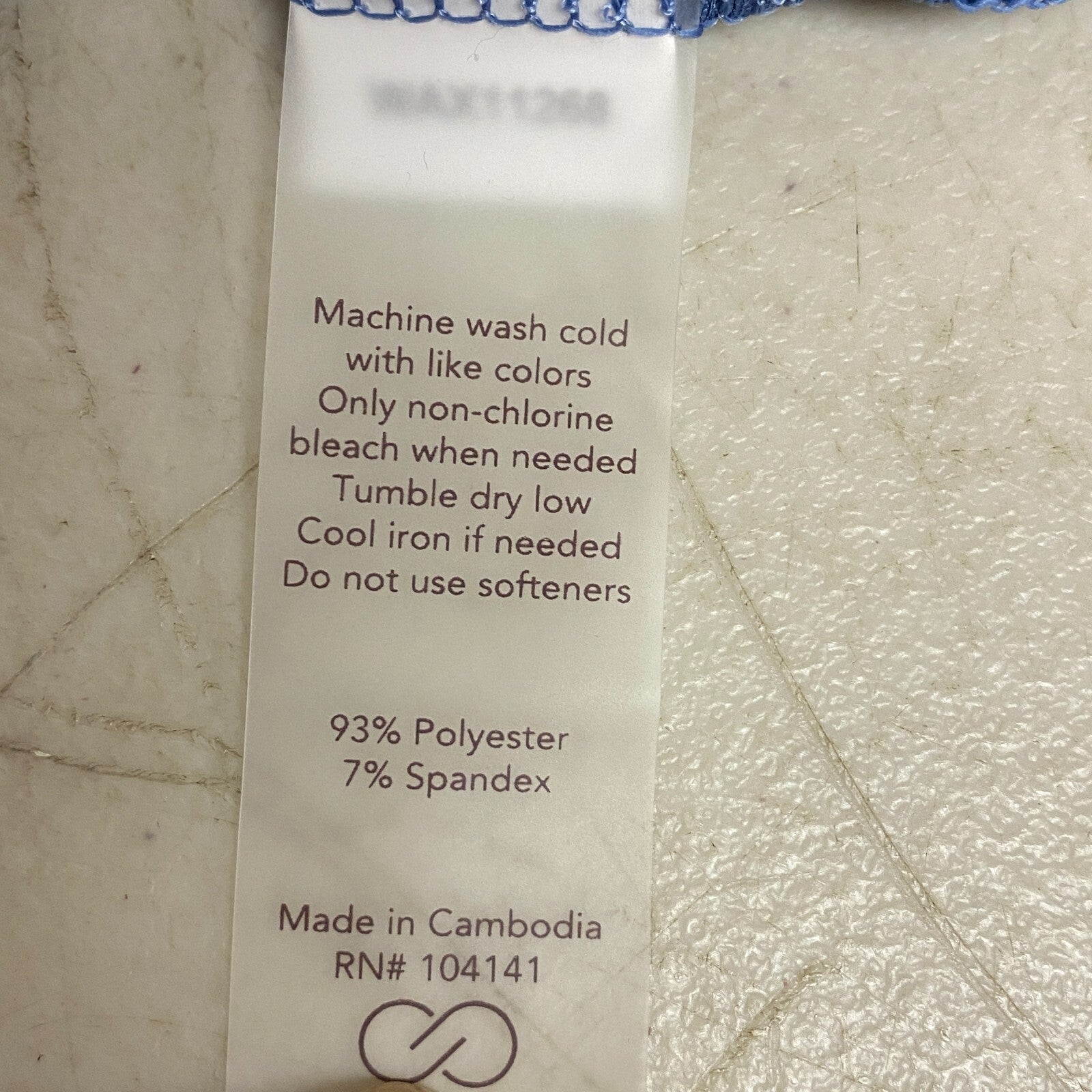 CALIA WOMEN'S Trapeze Performance Scoop Neck Tank Blue Jean WAX11268 New