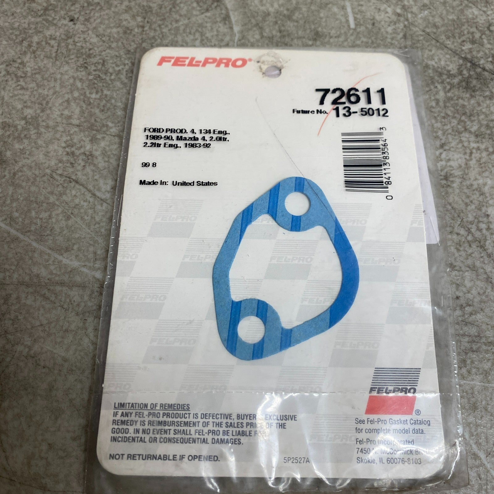 FEL-PRO OS72611 Oil Pan Gasket Set 83-97 Ford Ranger Mustang Thunderbird 2.3L 2.