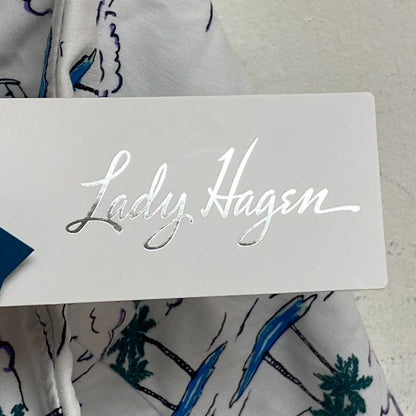 Calia Womens 17" Tummy Control Skort Island Multi Print WGH17430PS23