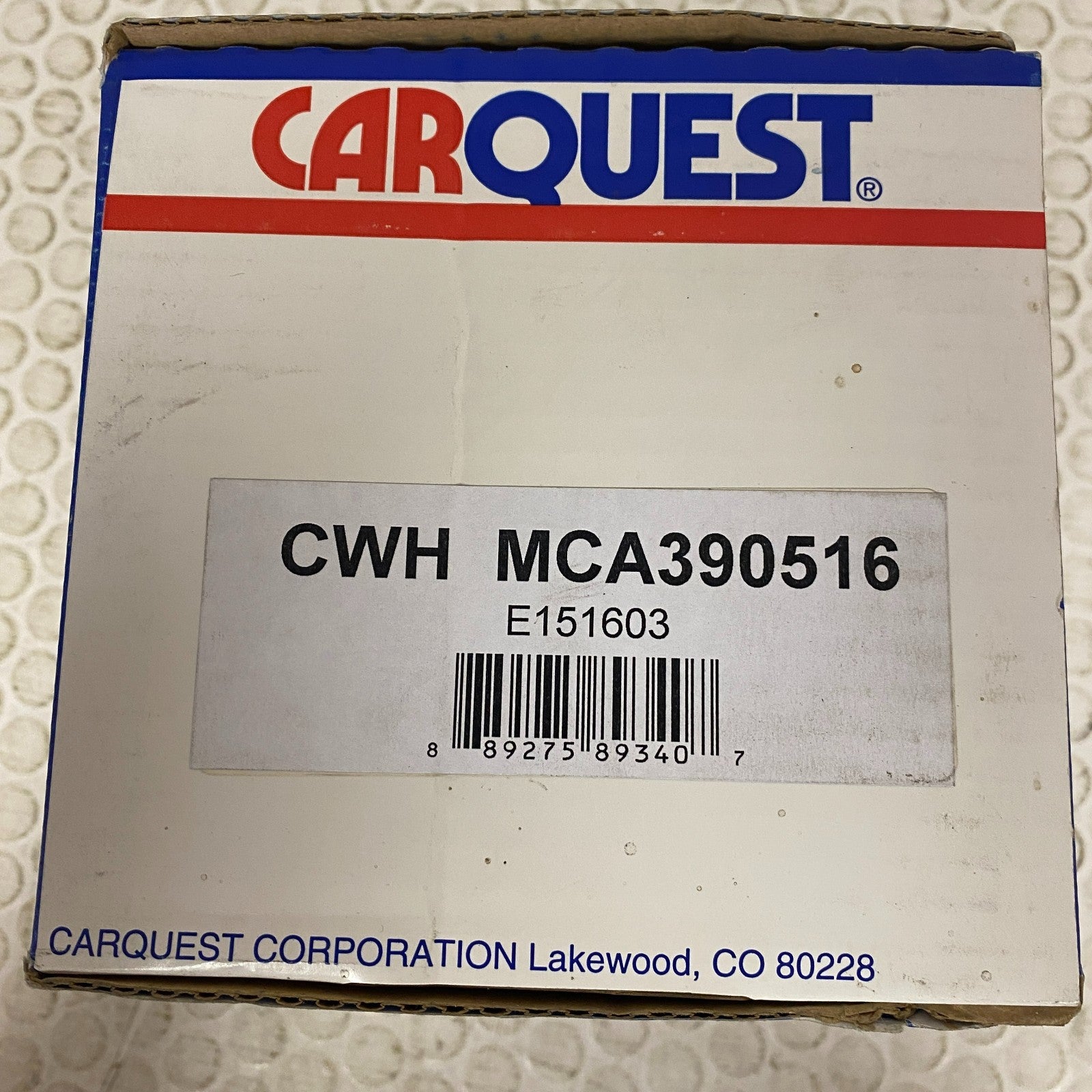 Carquest MCA390516 Brake Master Cylinder w/ Reservoir 1.25" Bore Aluminum