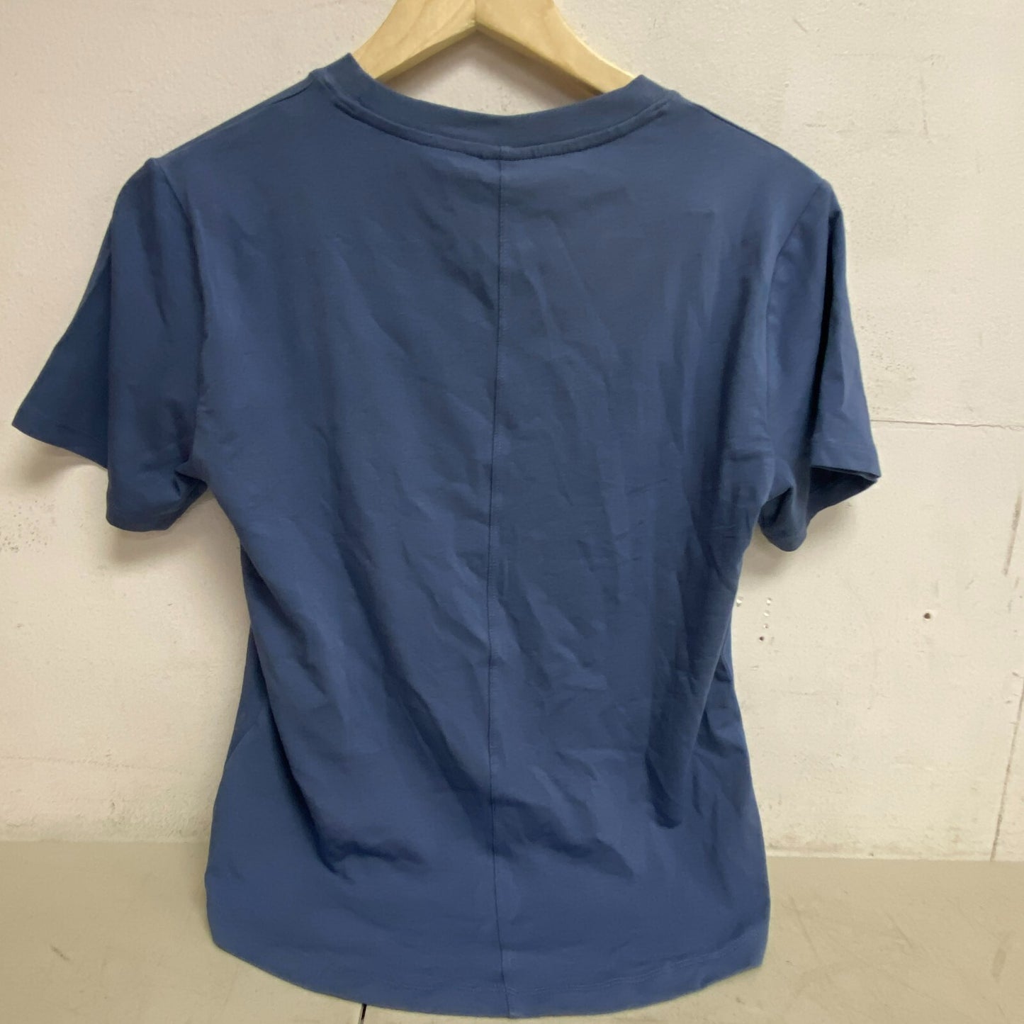 Calia Women Everday Relaxed Tee Blue Jean Short Sleeve Crew Neck WAX11251