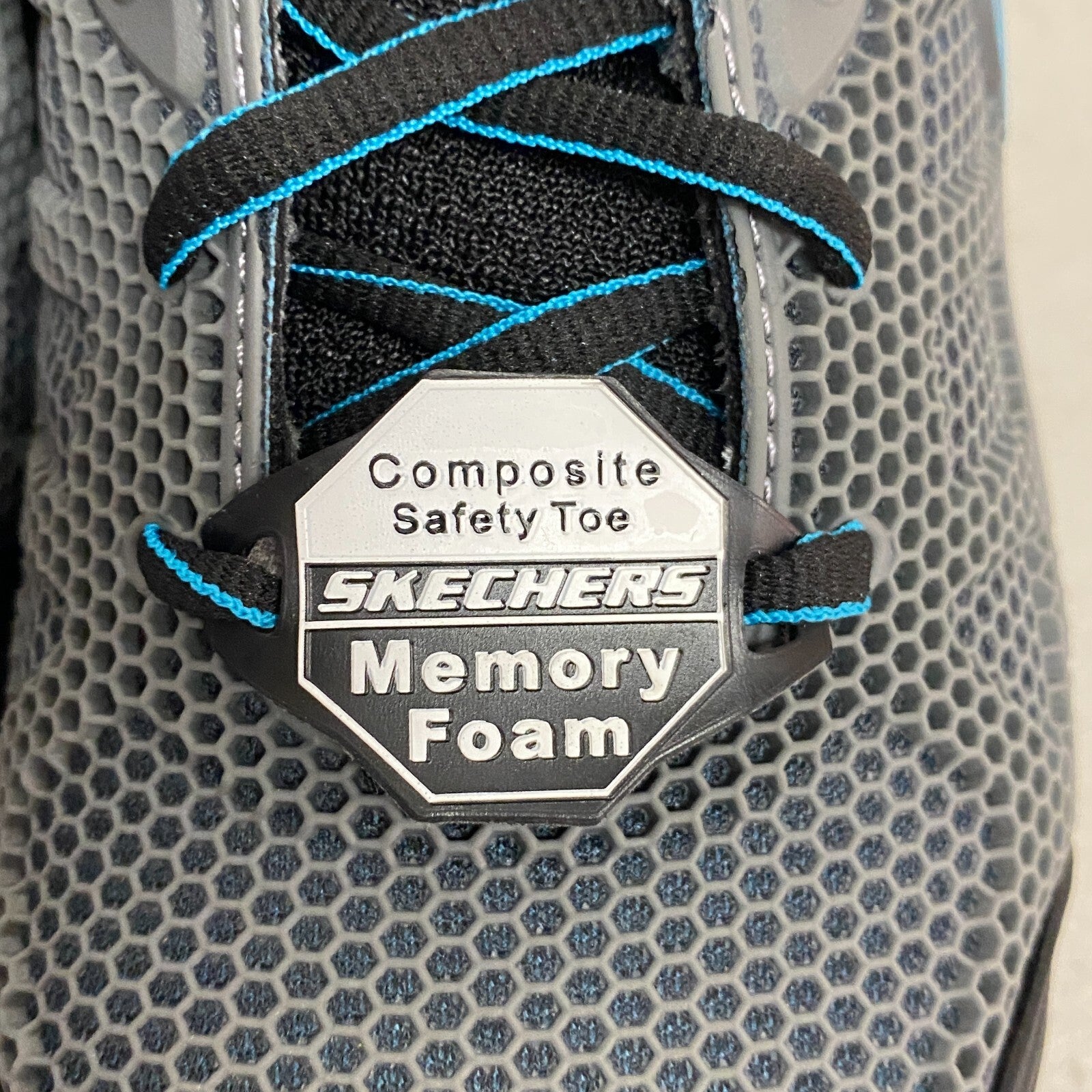 Skechers Women's Bulkin Lyndale Work Composite Toe Shoes Size 8.5 77273/GYAQ