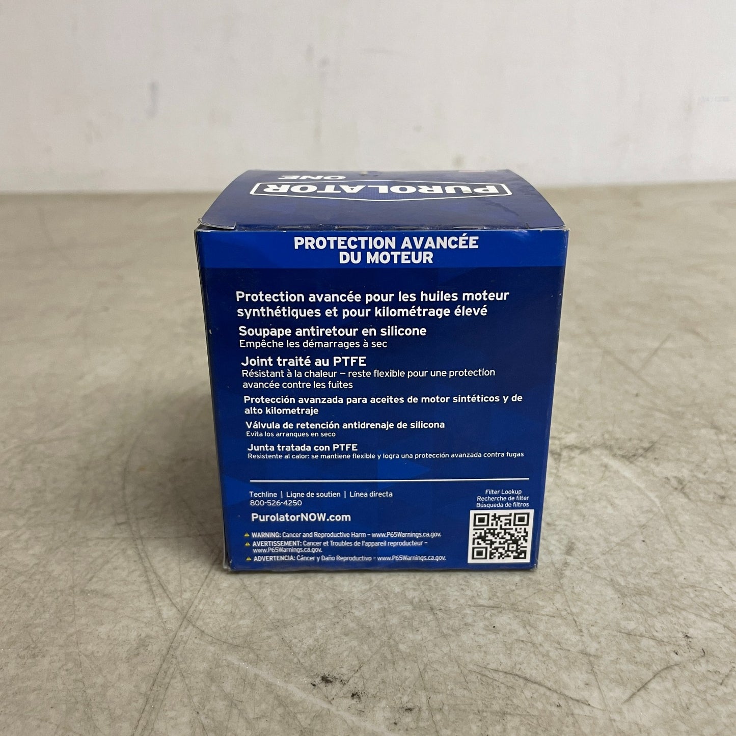 PurolatorONE PL11403 Spin-On Engine Oil Filter 15,000-Mile 99% Dirt Removal