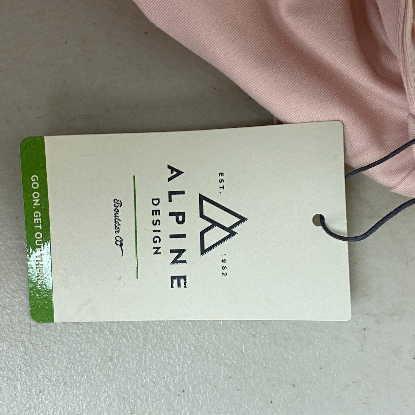 Alpine Design Cute Field Knit Strappy Crossback Bra PT Soft Peach ADW13108P New