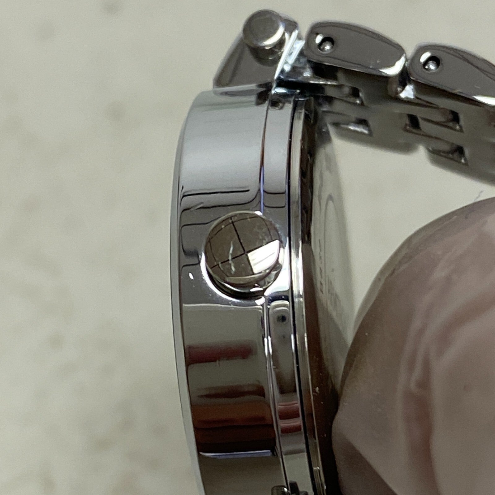 Armitron Women's Genuine Crystal Accented Two-Tone Bracelet Watch 75/5704SV