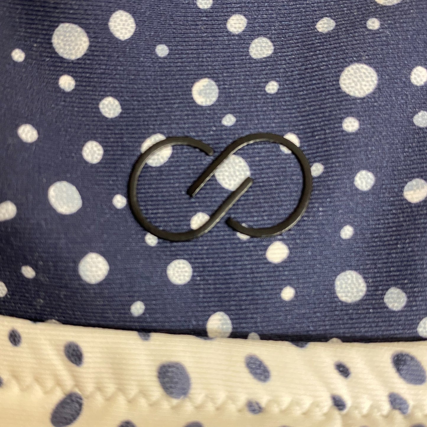 Calia Women's Swim High Rise Side Tie Bottom Freckle Dot Amethyst WSA22402PRT