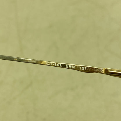 CATHERINE DENEUVE CD-141 Dark Brown Matte Women’s Eyeglasses Frame - Used-Good