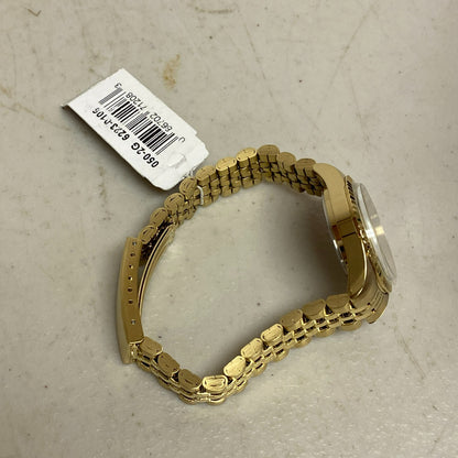 Armitron Women's Genuine Crystal Accented Day/Date Bracelet Watch, 75/5849GP