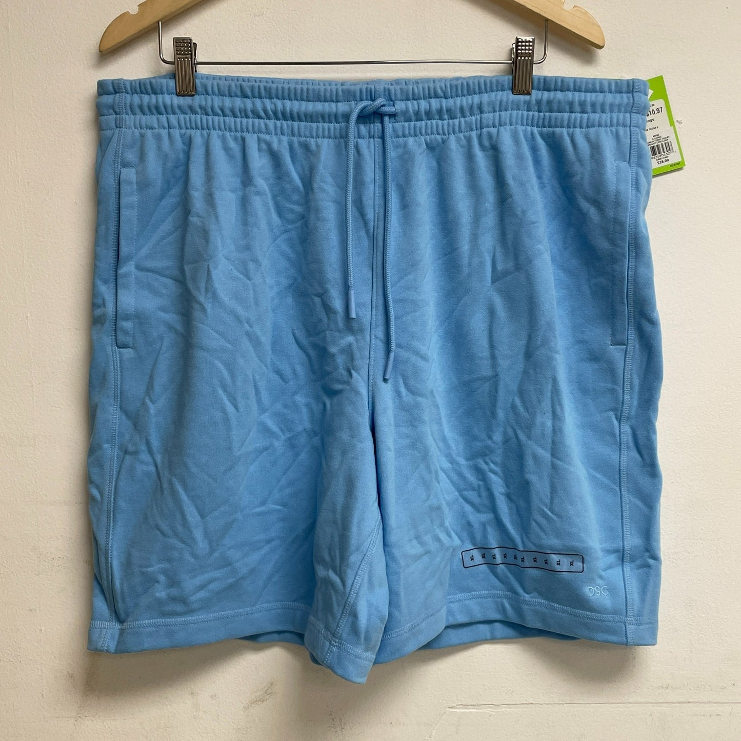DSG Menâs 8" French Terry Lounge Shorts Bright Cerulean DAM13406