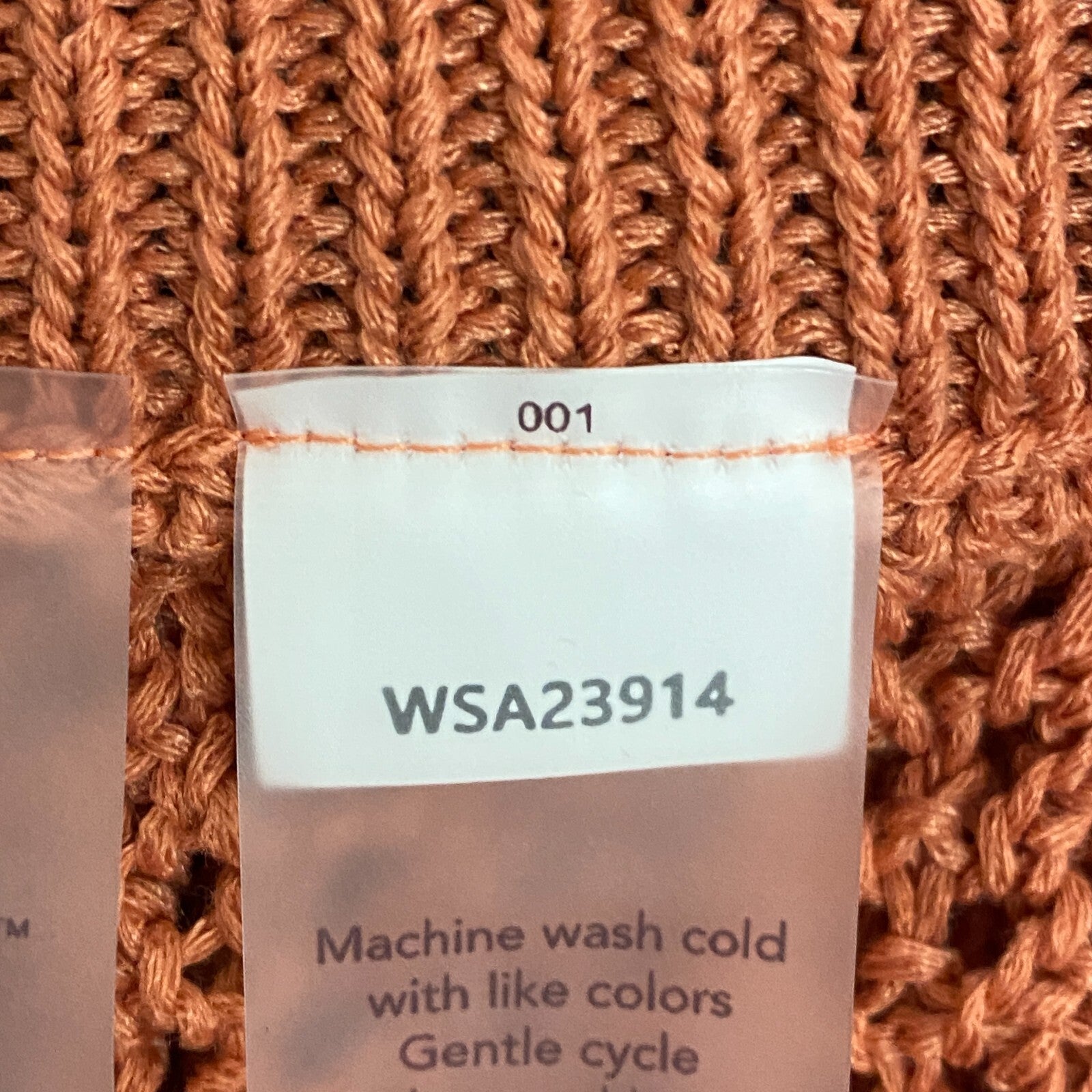 Calia Women's Sweater Knit Cover Up Mid Rise Swim Bottom Apricot Aura WSA23914