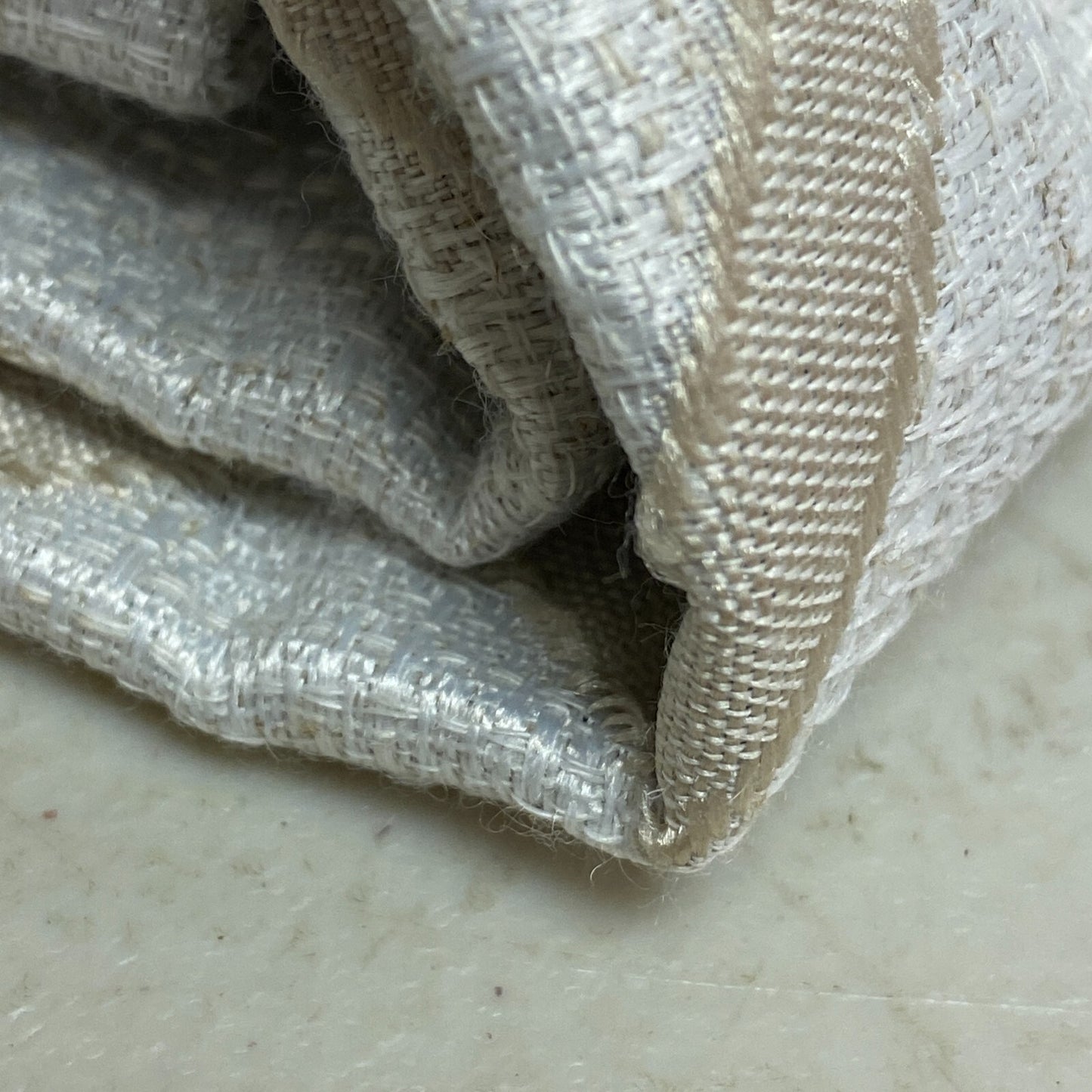 Eclipse Grommet Fleece Lined Insulating Curtain 50in x 108in Ambiance Lattice...