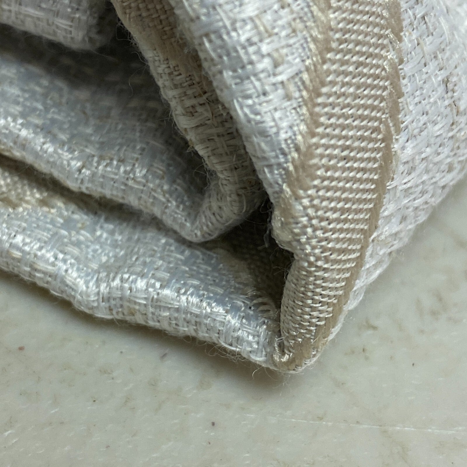 Eclipse Grommet Fleece Lined Insulating Curtain 50in x 108in Ambiance Lattice...