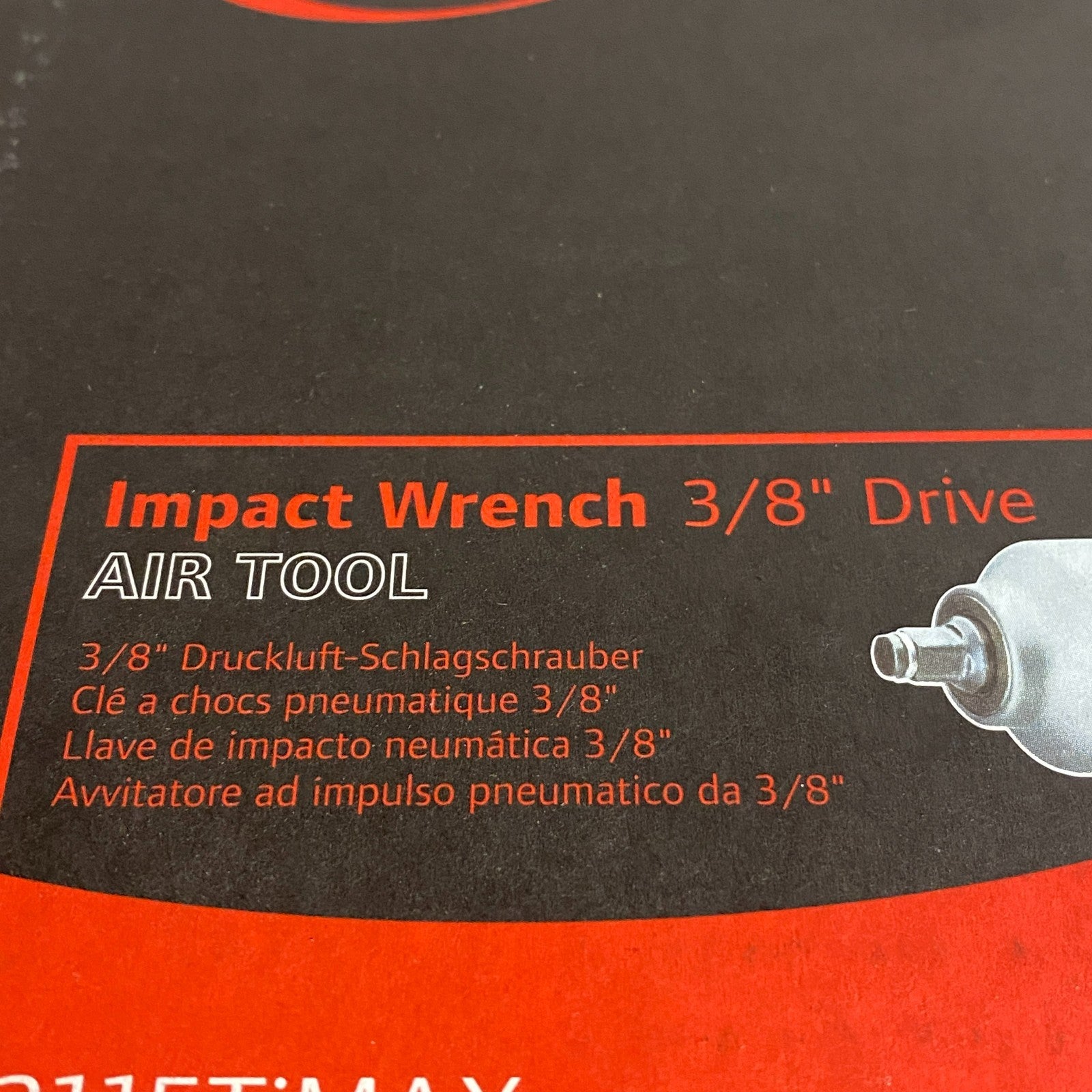 Ingersoll Rand Titanium Air Impact Wrench 3/8″ Drive Gray Lightweight 2115TiMAX