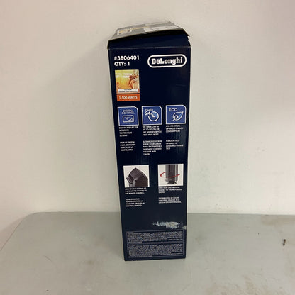 Delonghi 1500W Ceramic Tower Space Heater w/ Thermostat And Remote