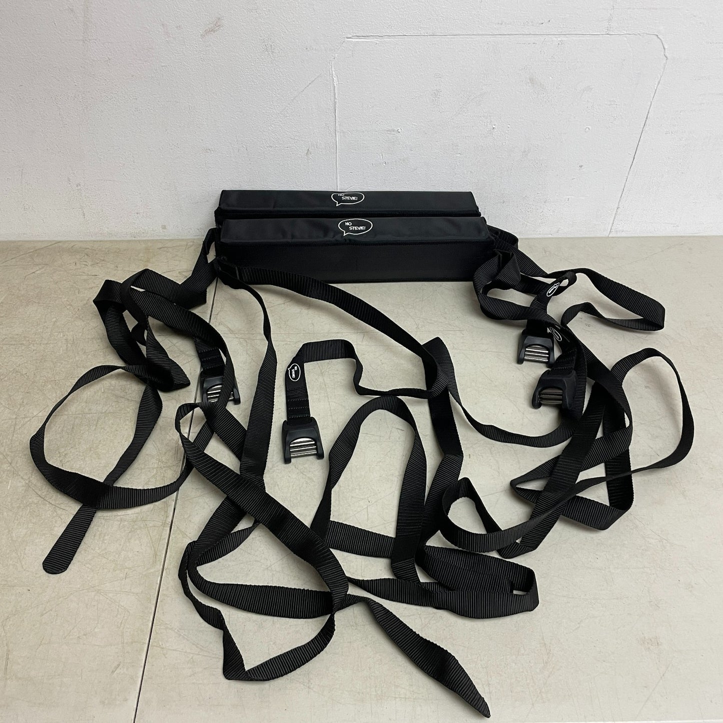 Ho Stevie! Surfboard Car Racks Padded Easy Setup No Scratch Buckles 3 Board