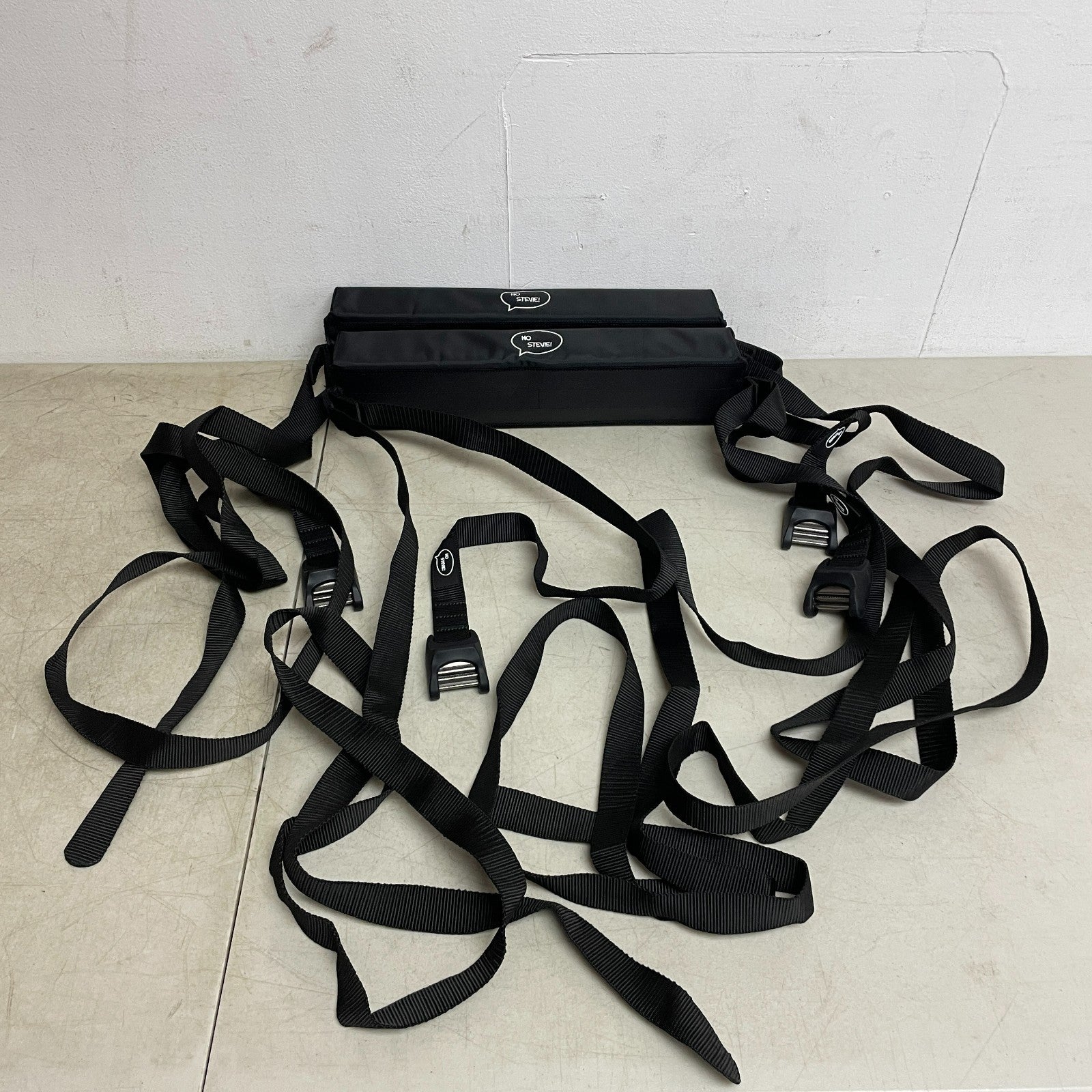 Ho Stevie! Surfboard Car Racks Padded Easy Setup No Scratch Buckles 3 Board