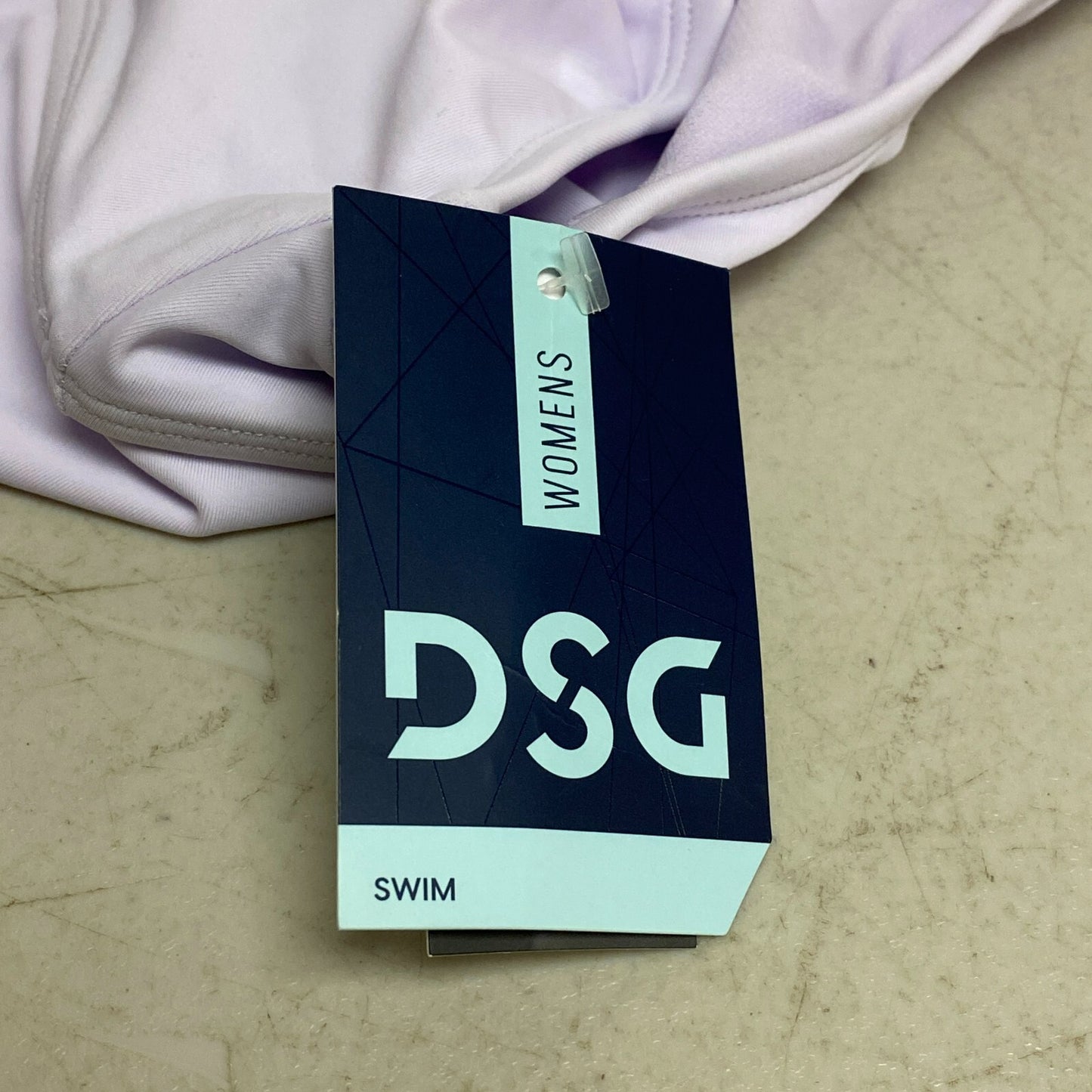 DSG Womens Wos V High Waist Bottom Bloomin Lilac Swim Solid Stylish DSW2804Z