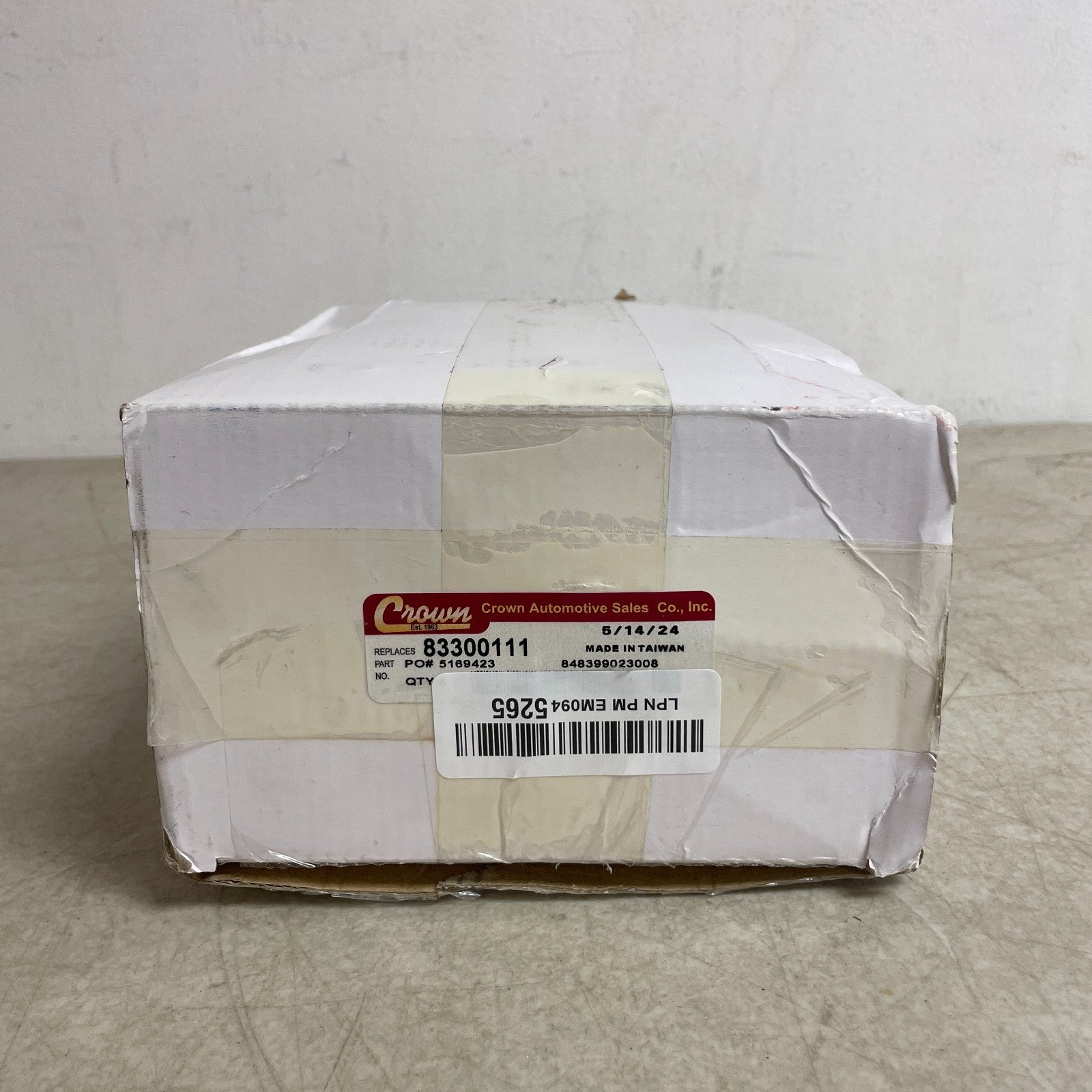 Crown 83300111 Brake Master Cylinder for Jeep CJ5 CJ7 CJ8 1978–1986 Power Disc