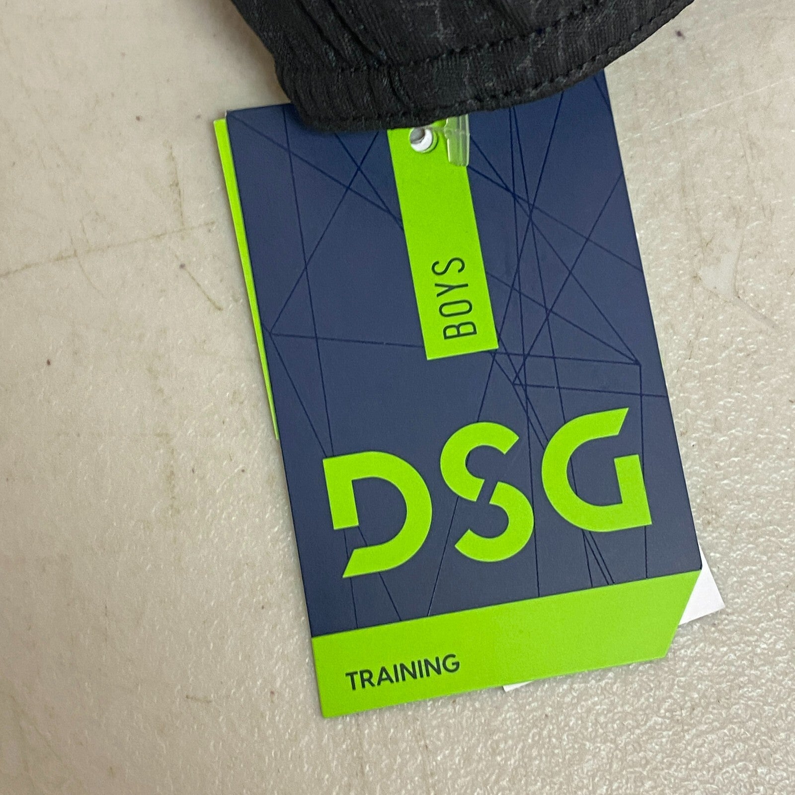 DSG Boys Training Short Pure Black Athletic Fit Solid Summer Stylish DAB12106