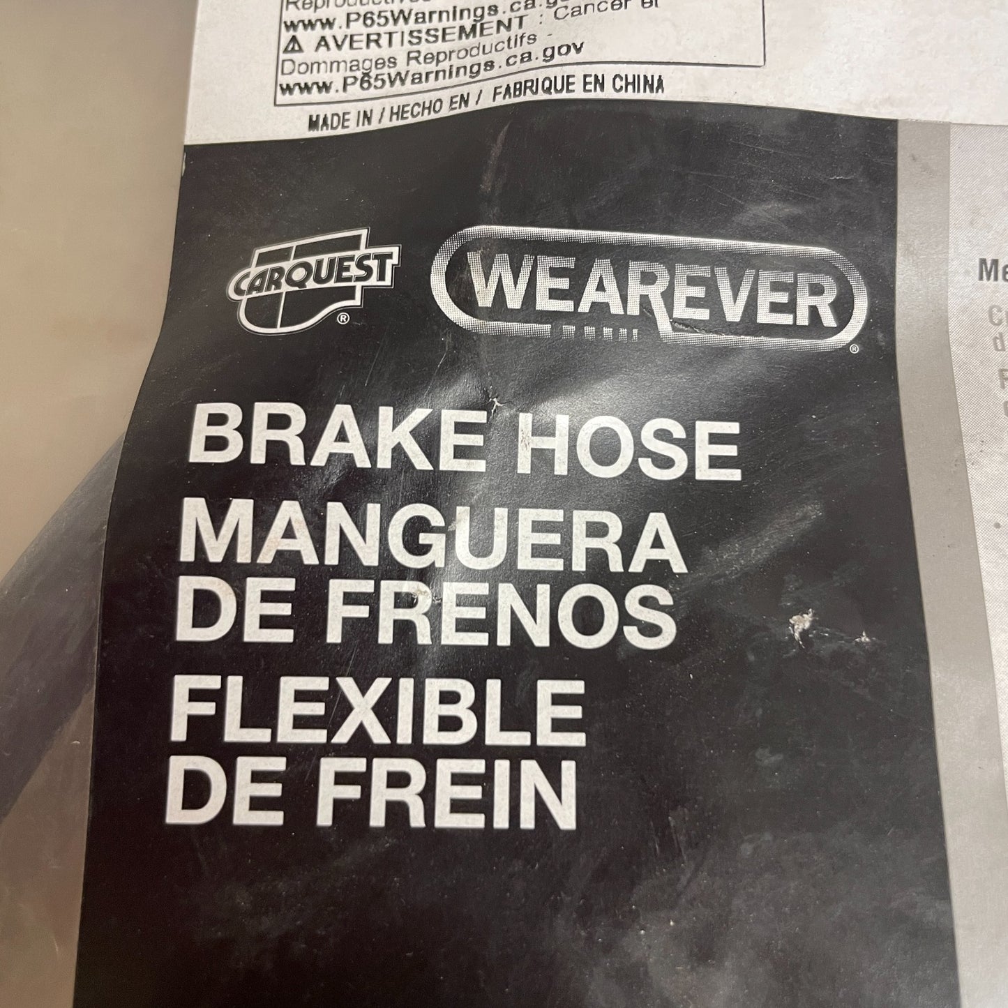 Carquest Wearever BHA36502 Brake Hydraulic Hose Assembly Female-Male Ends