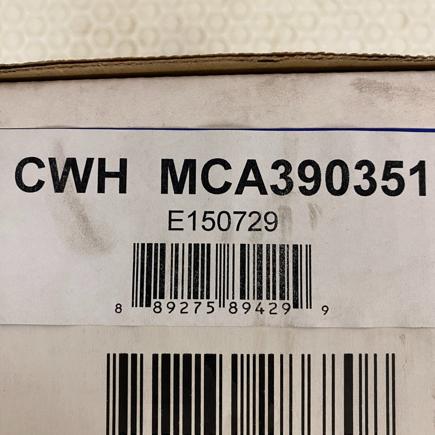 CARQUEST Brake Master Cylinder w Reservoir Aluminum MCA390351