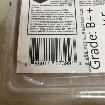 Craftsman CMHT77633 Magnetic Stud Finder & Laser Level Tool Accurate & Easy