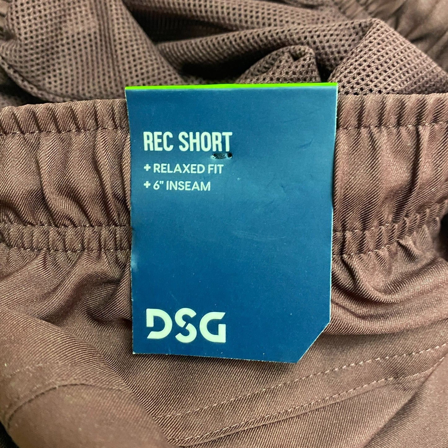 DSG Men's 6" Relaxed Fit Rec Shorts Team Burgundy Cargo Summer Fashion DAM12111