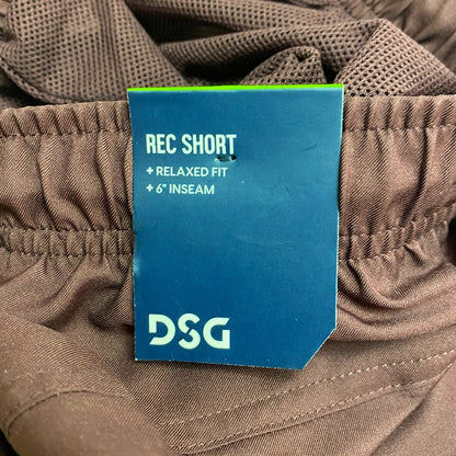DSG Men's 6" Relaxed Fit Rec Shorts Team Burgundy Cargo Summer Fashion DAM12111