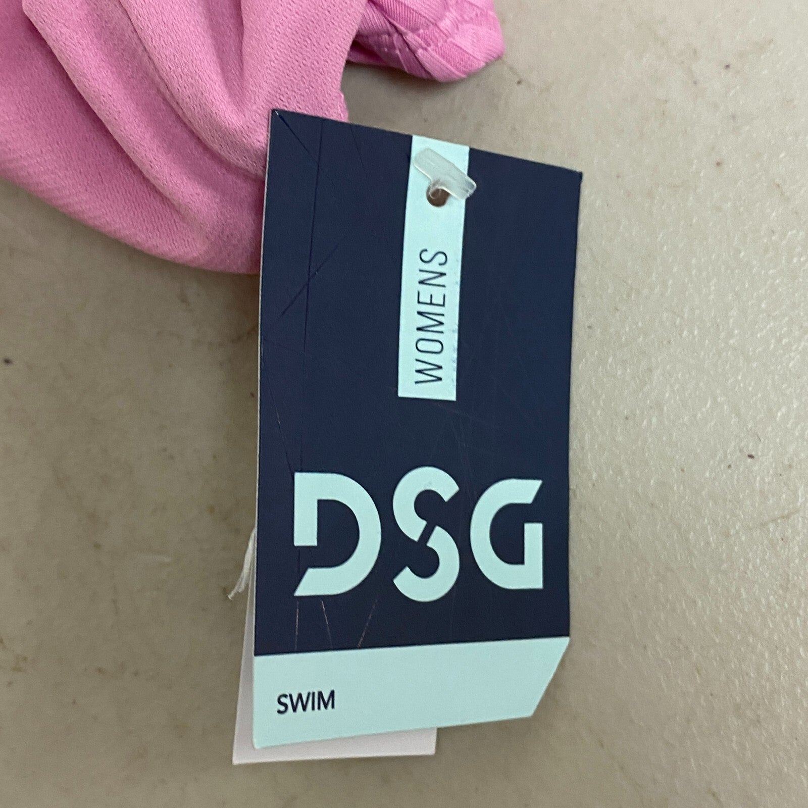 DSG Womens Nell Swim Bottom Retro Pink Solid 2316BX