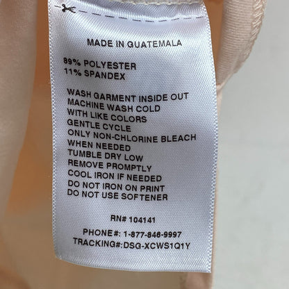 DSG Girl's Graphic Tank Peach Milk Volleyball Sleeveless Graphic Print DAG11103