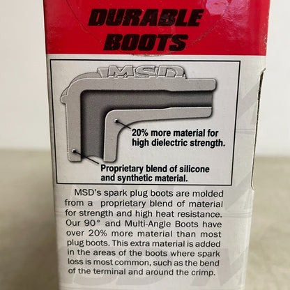 MSD Race-Tailored 8.5 mm Super Conductor Spark Plug Wire Set SBC 31249