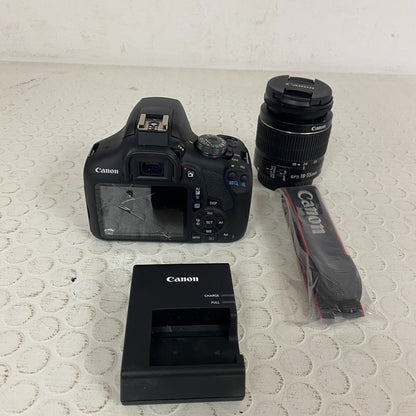 Canon EOS Rebel T7 DSLR w/ 18–55mm Lens Kit Black