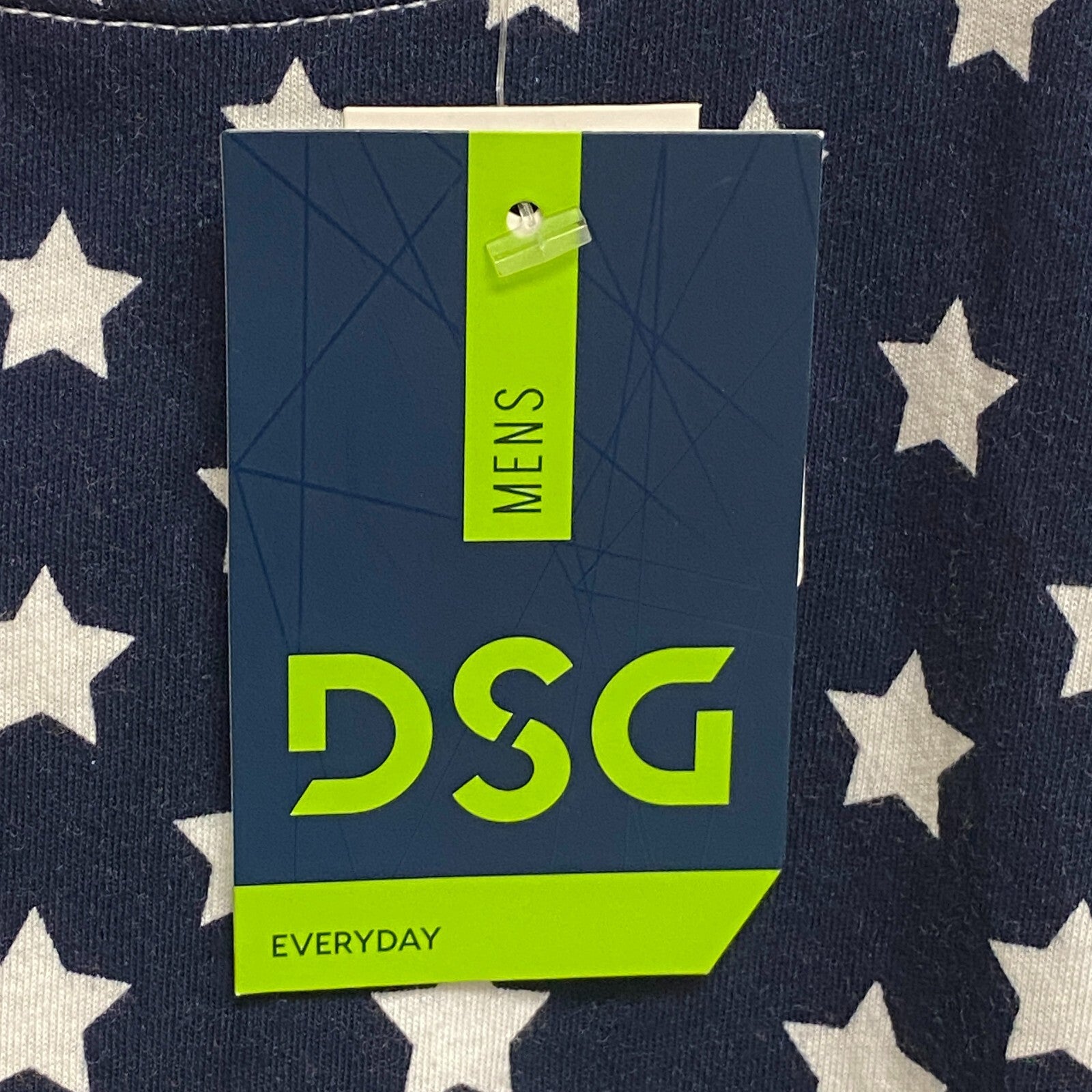 DSG Men's Americana Muscle Tank Uni Navy Star Ombre Sleeveless DAM13116PRT