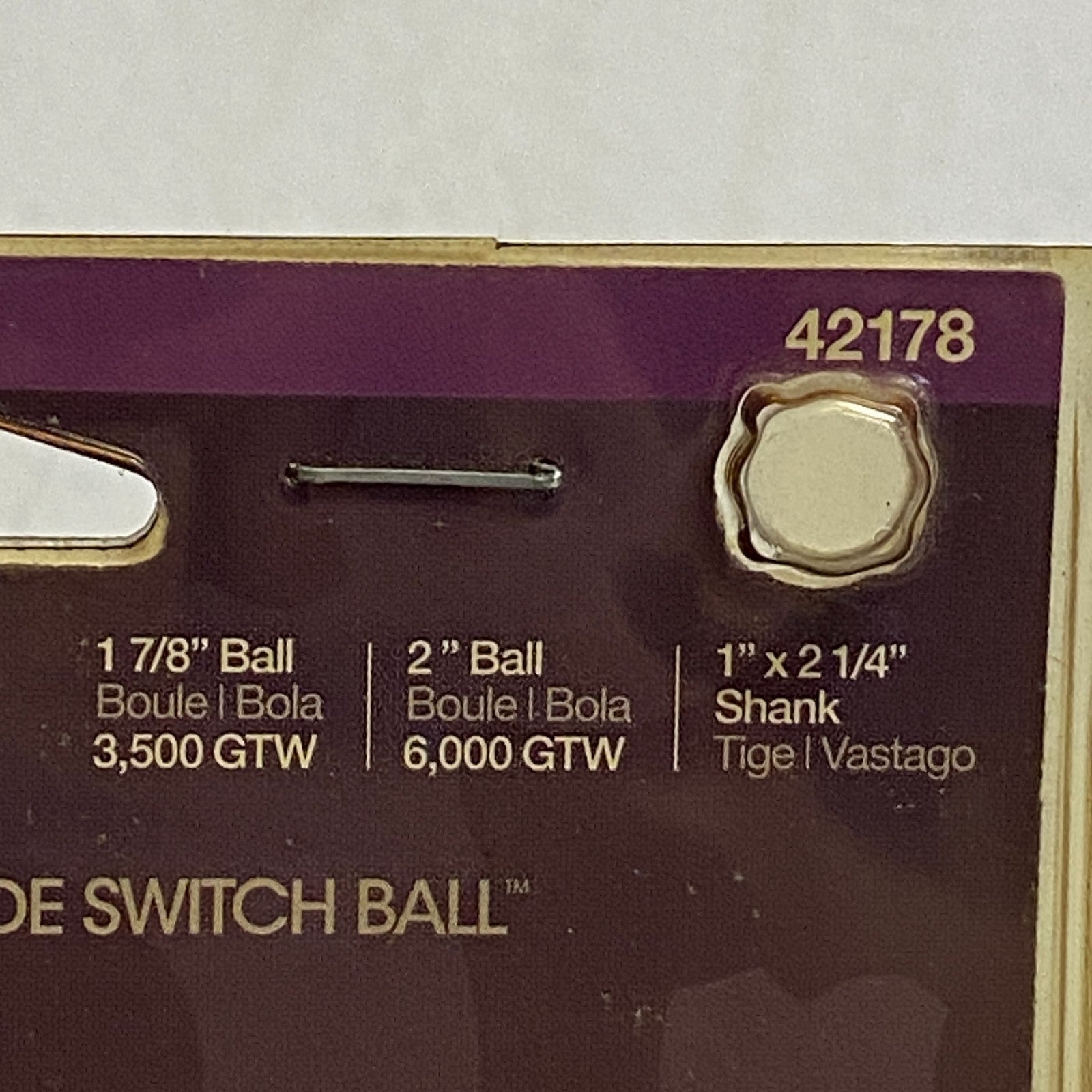 CURT Switch Ball Trailer Hitch Set Dual 1-7/8″ & 2″ Chrome 42178