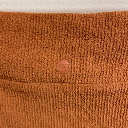 Calia Women's Wide Banded High Rise Swim Bottom APRICOT AURA WSA23408N