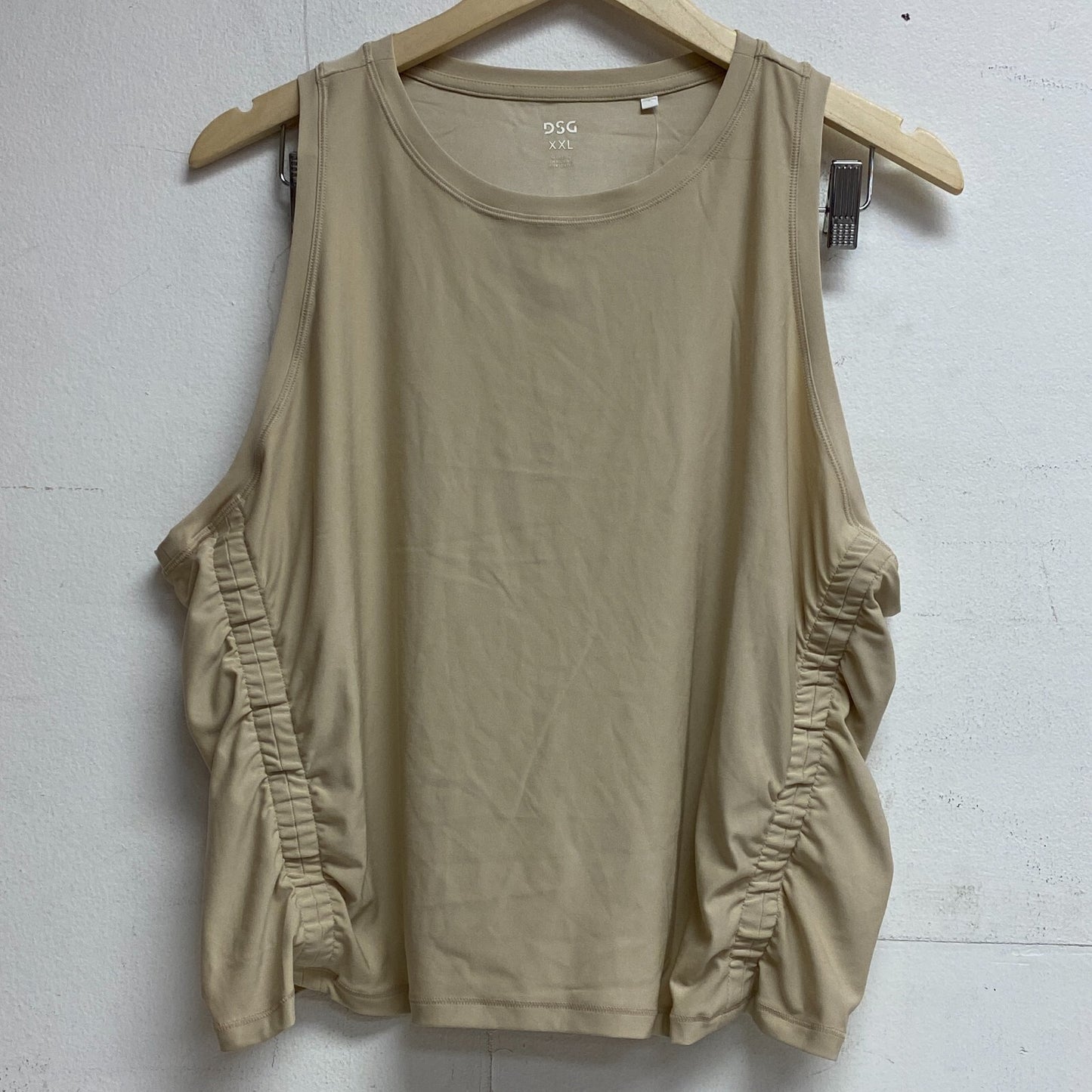 DSG Womens Cinch Tank Top Sandy Slate DAW23100 BRAND NEW