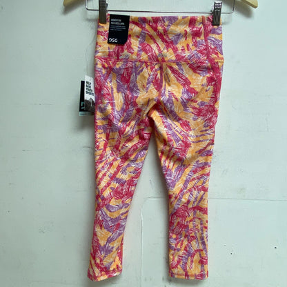 DSG Women's Momentum Capri Abstract Zebra Tangerine Multicolor DAW12304PRT