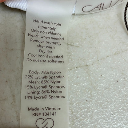 Calia Womens Cross Back Bikini Top Botanical Garden Floral Multi WSA20210PRTXWP