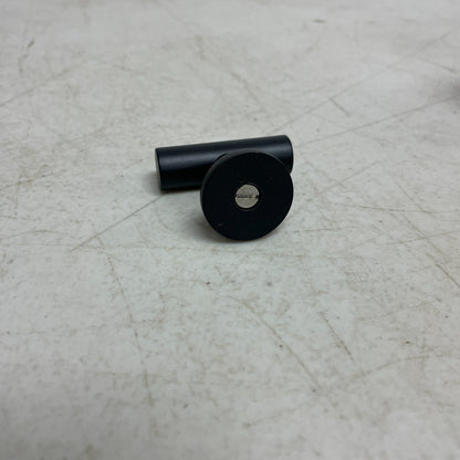 Signature Hardware 1-3/4" Colmar Brass T Knob in Black SH553067BLK