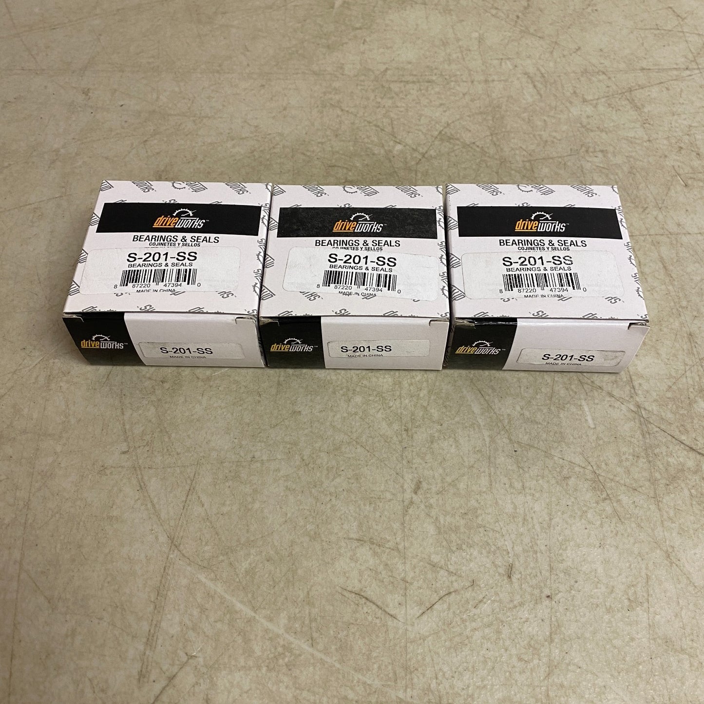 Driveworks Stainless Steel Swivel Brake Hose DOT Rated 3 pack / 3 ct S-201-SS