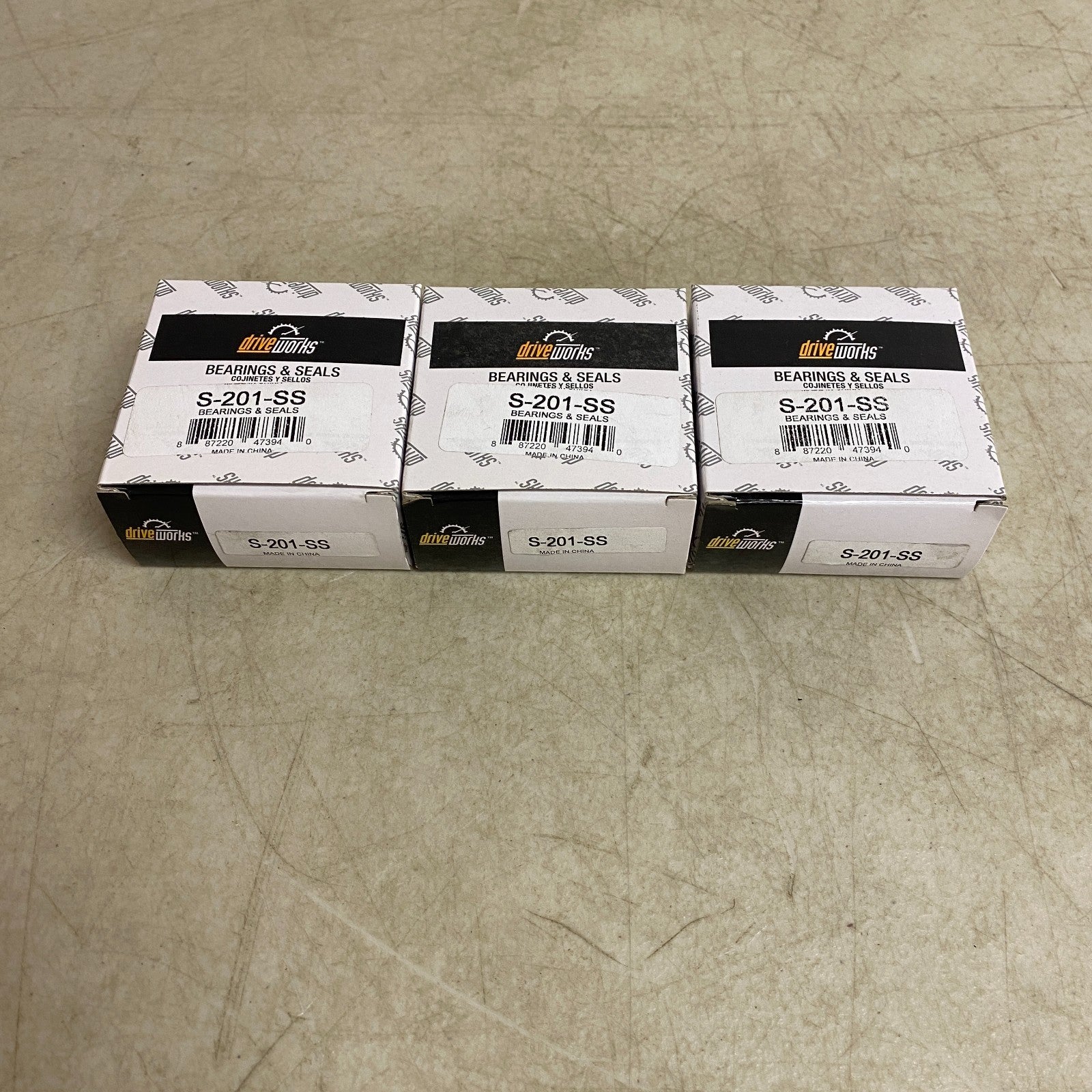 Driveworks Stainless Steel Swivel Brake Hose DOT Rated 3 pack / 3 ct S-201-SS