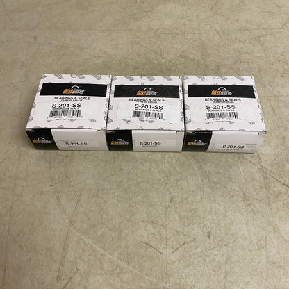 Driveworks Stainless Steel Swivel Brake Hose DOT Rated 3 pack / 3 ct S-201-SS