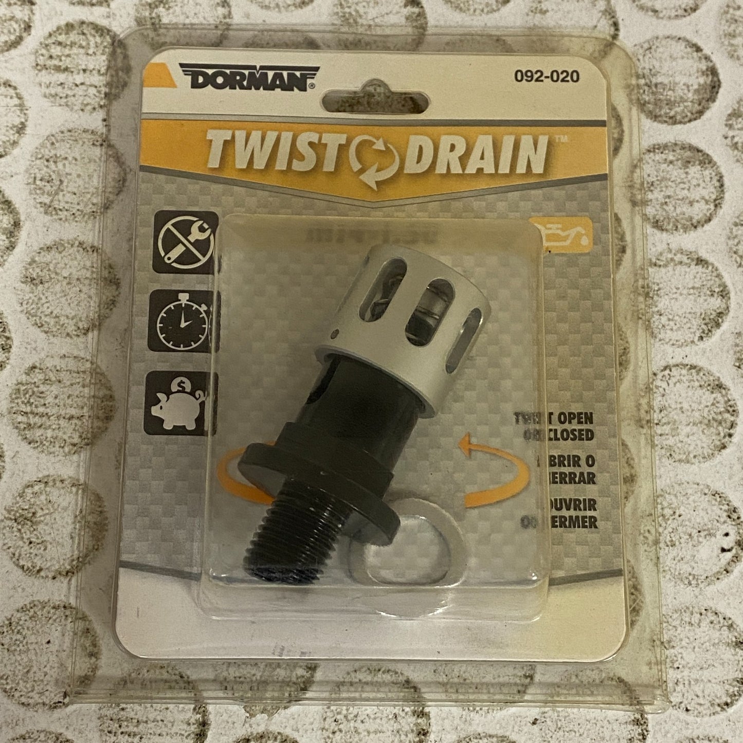 Dorman 092-020 Twist Oil Drain Plug M14-1.5 w/Gasket for Buick Encore 2013–2019