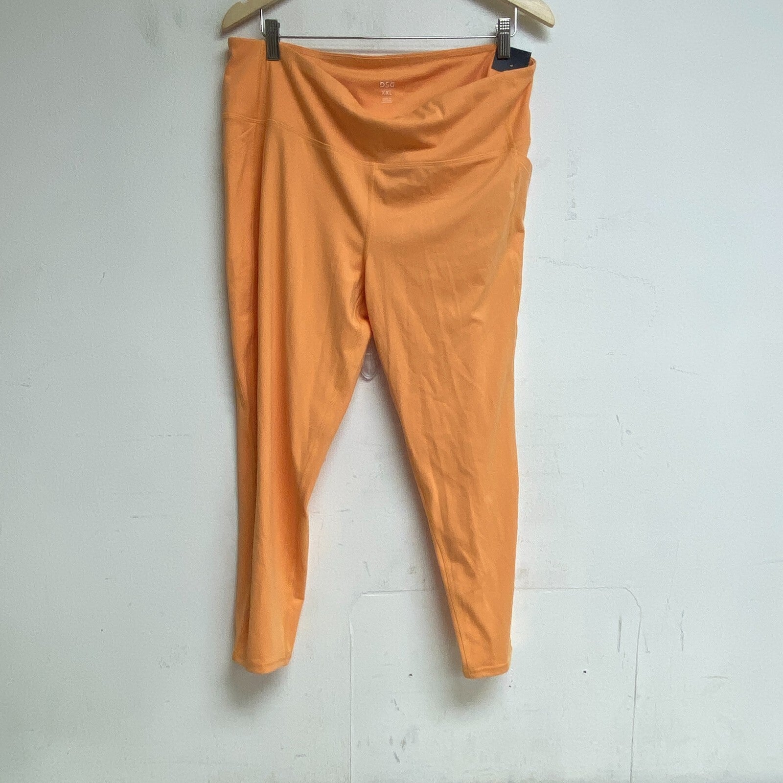 DSG Women's Momentum High Rise 7/8 Tight  Legging Ankle Light Orange DAW12306