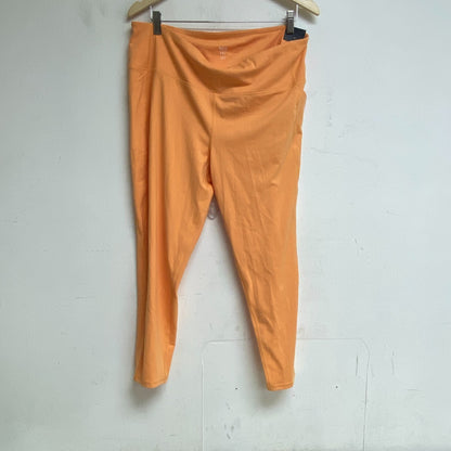 DSG Women's Momentum High Rise 7/8 Tight  Legging Ankle Light Orange DAW12306