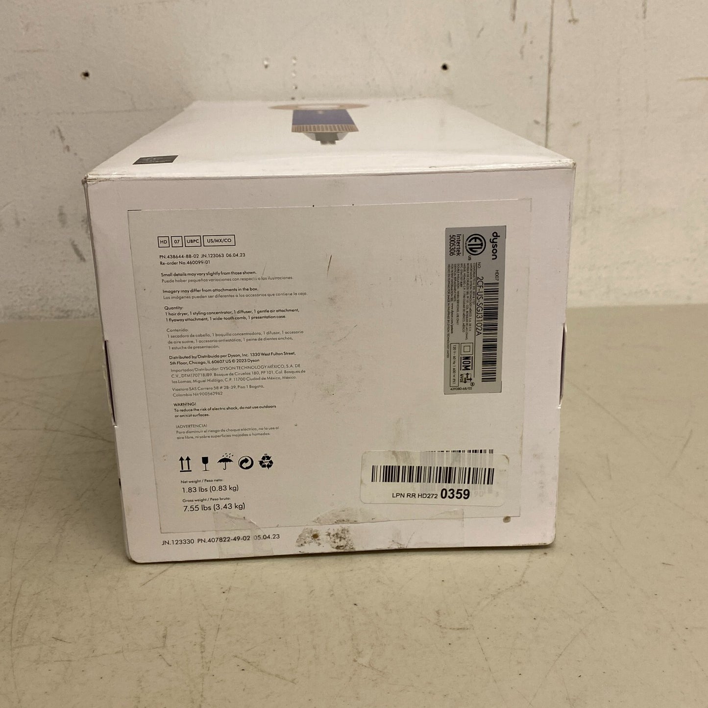 Dyson Supersonic™ hair dryer (Prussian Blue/Rich Copper)