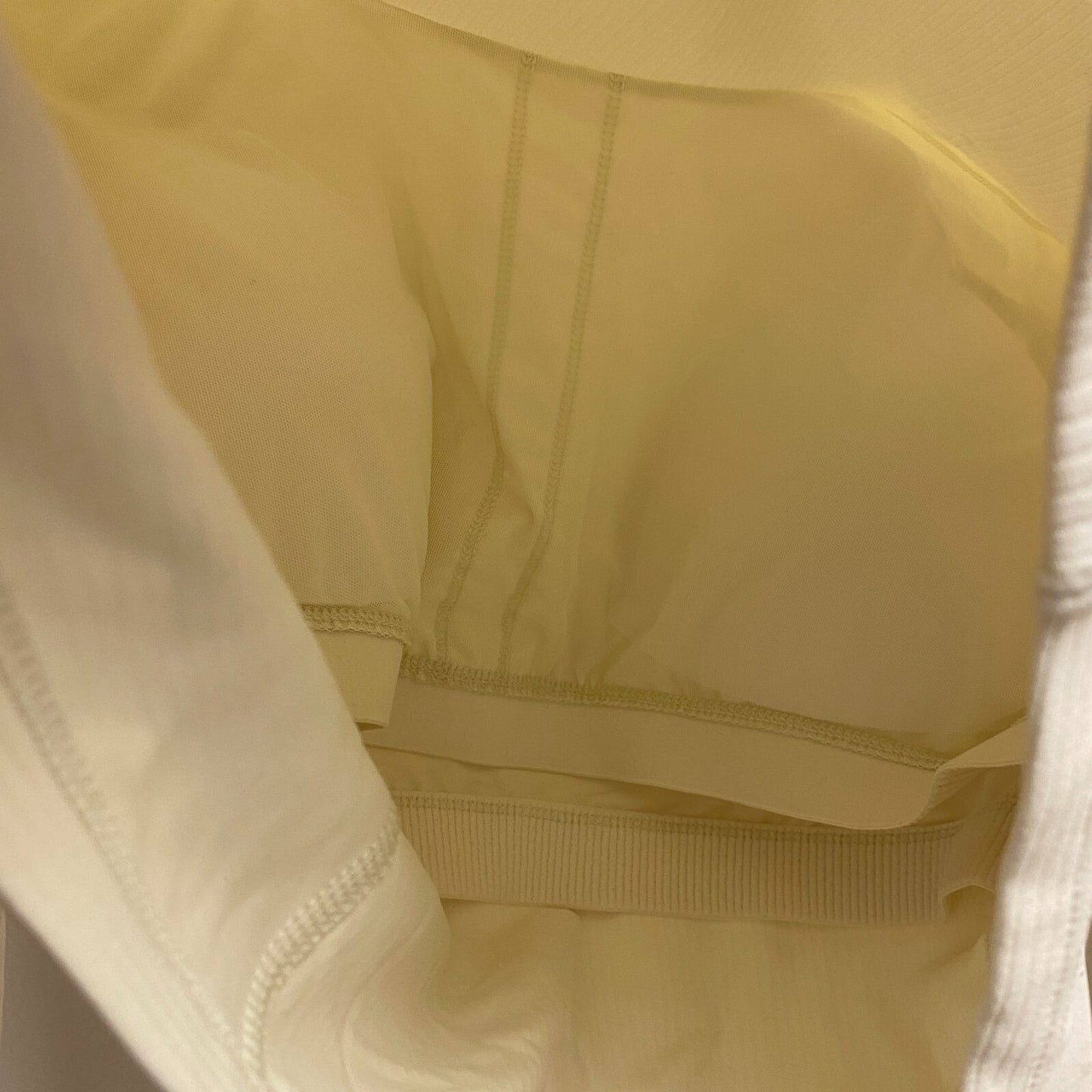 Calia Womens Cropped LS Support Top Cloud Cover WAX31348 BRAND NEW