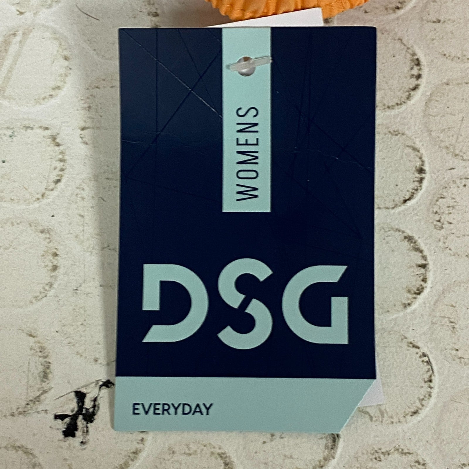 DSG Womenâs Notched Woven Shorts Light Orange Solid DAW13108