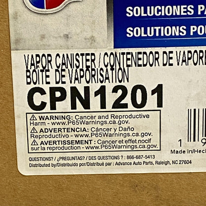 CARQUEST Premium Vapor Canister Charcoal Emission Canister CPN1201